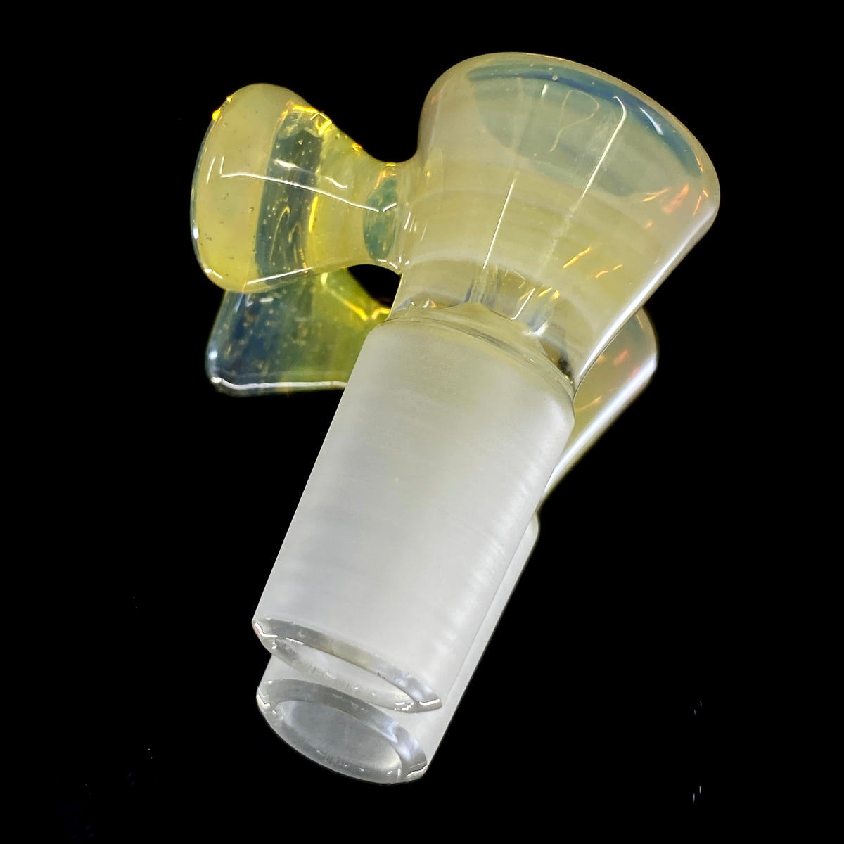 DC Glass Arts Cone Handle 18mm Single Hole Slide