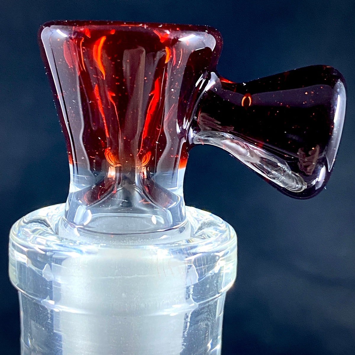 DC Glass Arts Cone Handle 18mm Single Hole Slide