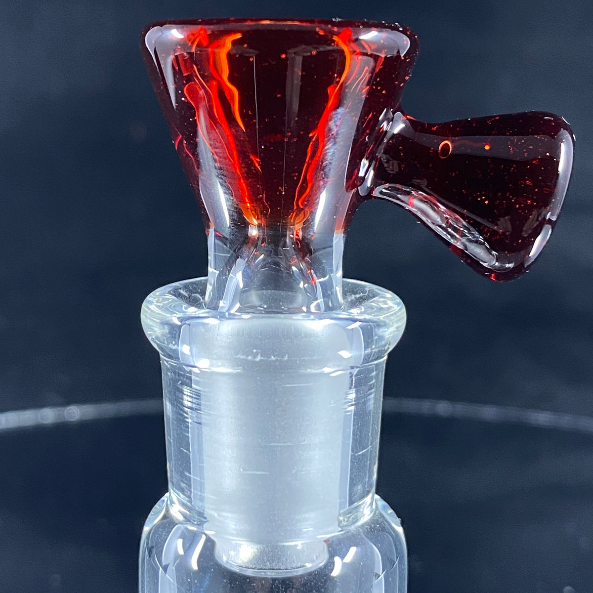 DC Glass Arts Cone Handle 14mm Single Hole Slide