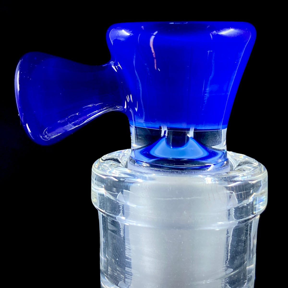 DC Glass Arts Cone Handle 18mm Single Hole Slide