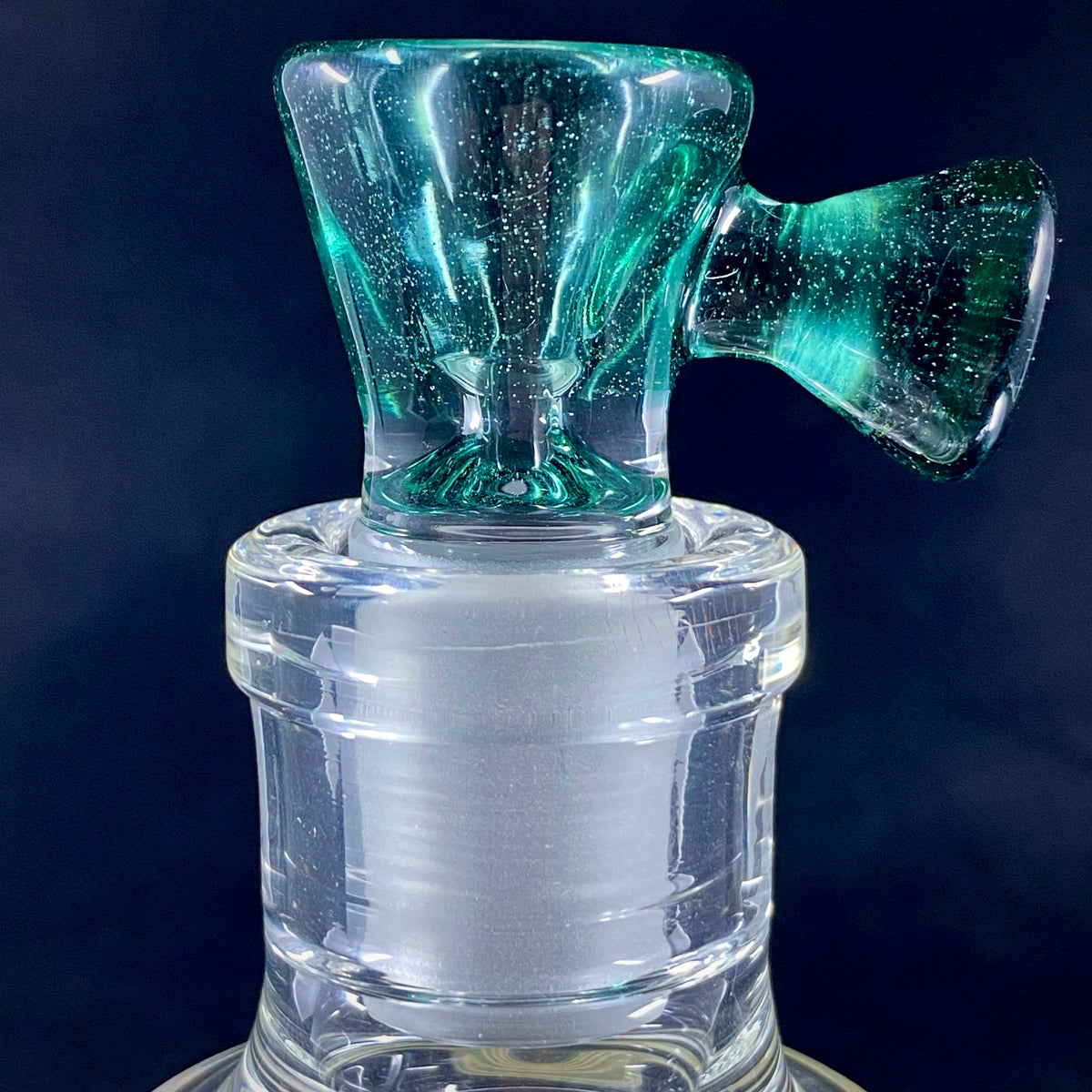 DC Glass Arts Cone Handle 18mm Single Hole Slide