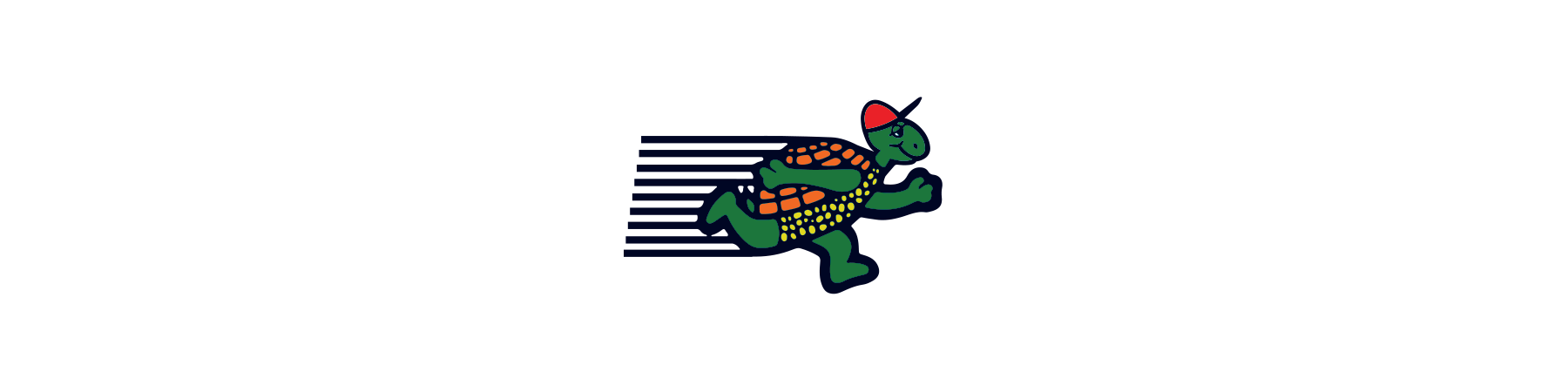 Running Turtle Logo 