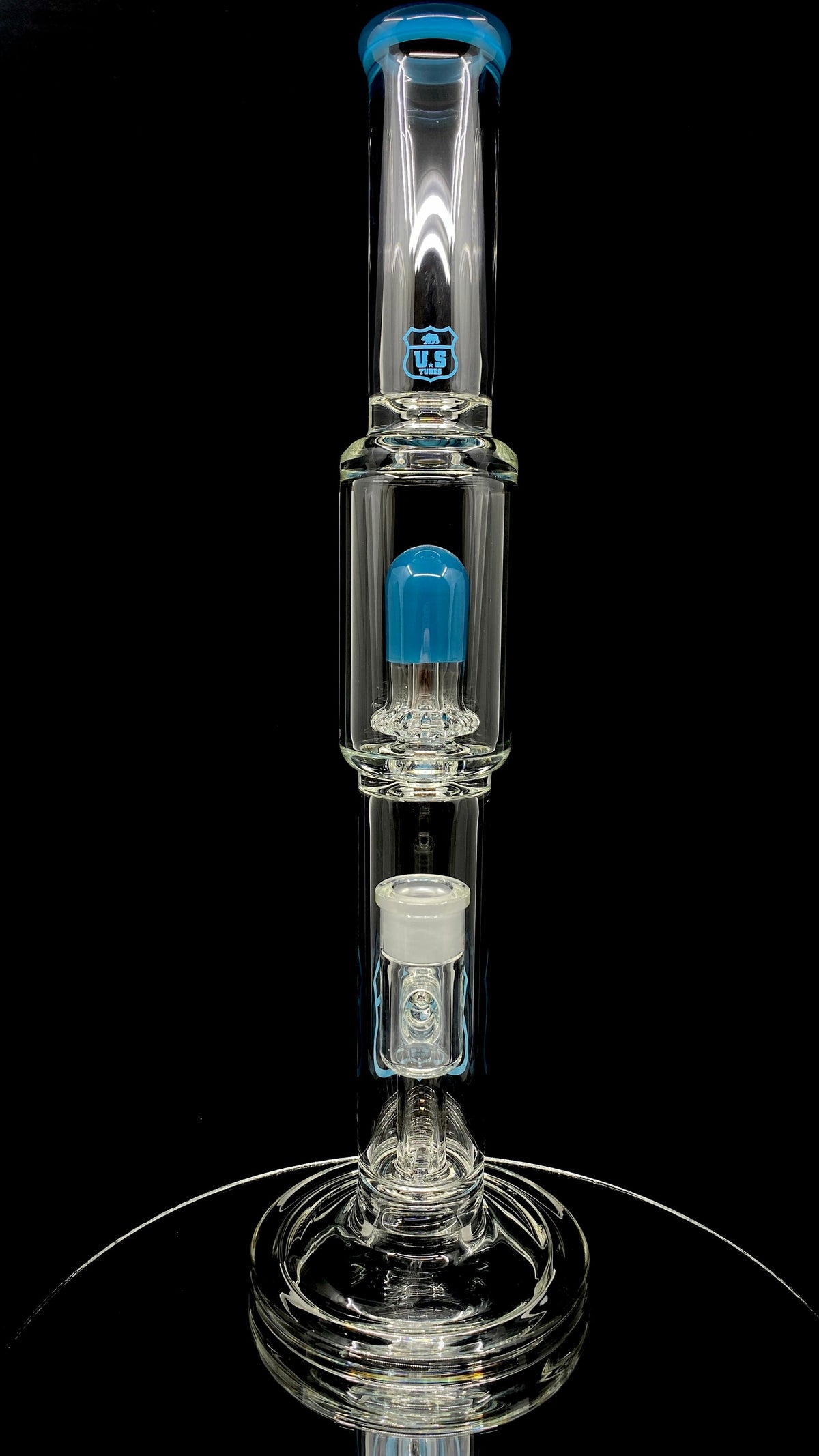 US Tubes Straight Fixed with Circ and Colored Accents