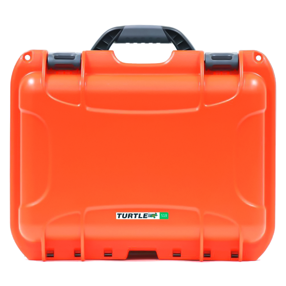 Turtle Case 519 Protective Hard Shell Case - Orange Variant 