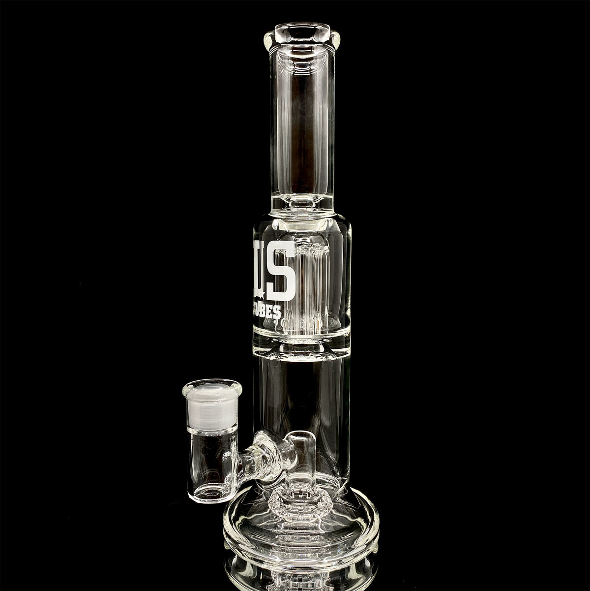 US Tubes Simple Hybrid Fixed with 6 Arm Tree Perc 65, 12 Inch, 19mm