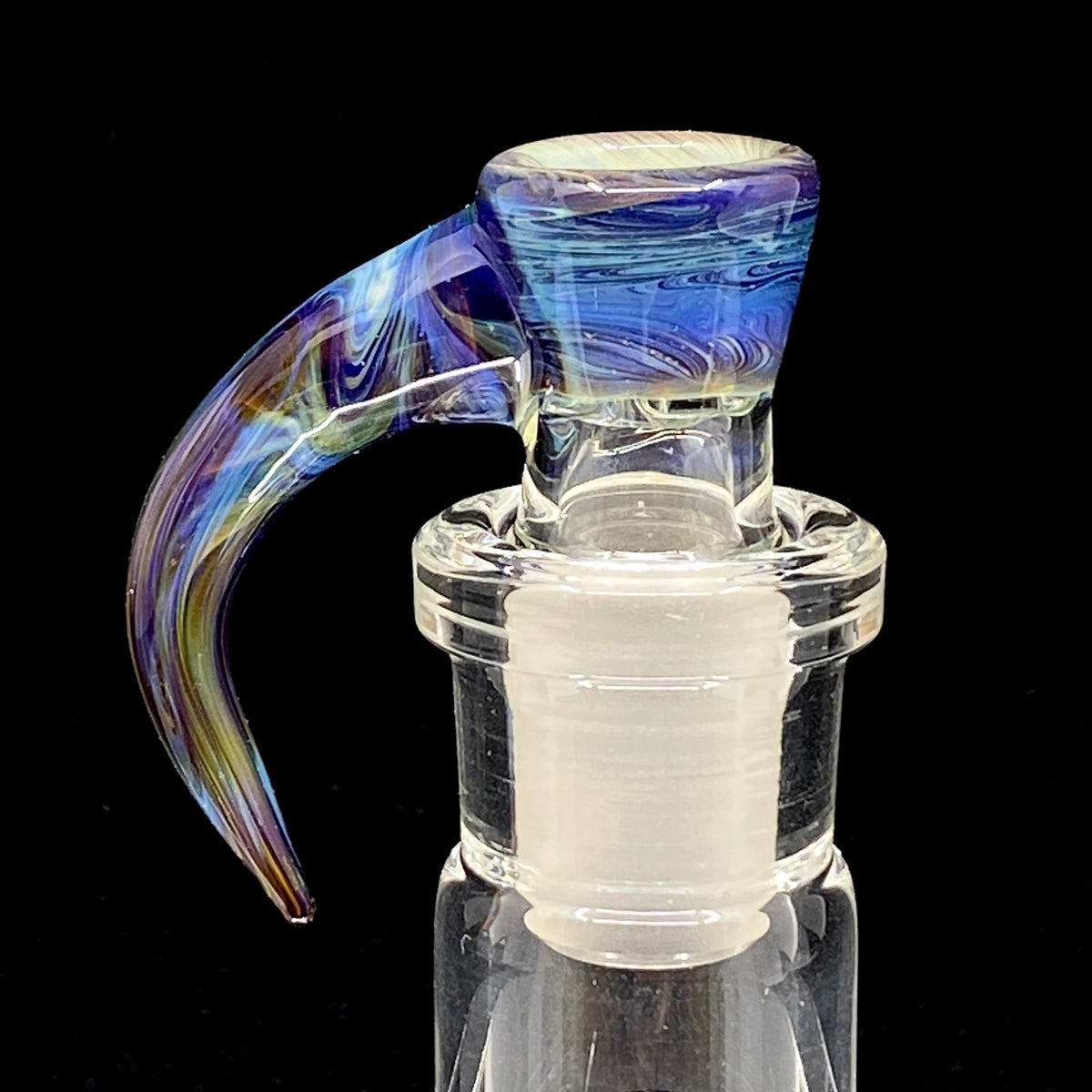 DC Glass Arts Horn Handle 18mm 4-Hole Slide