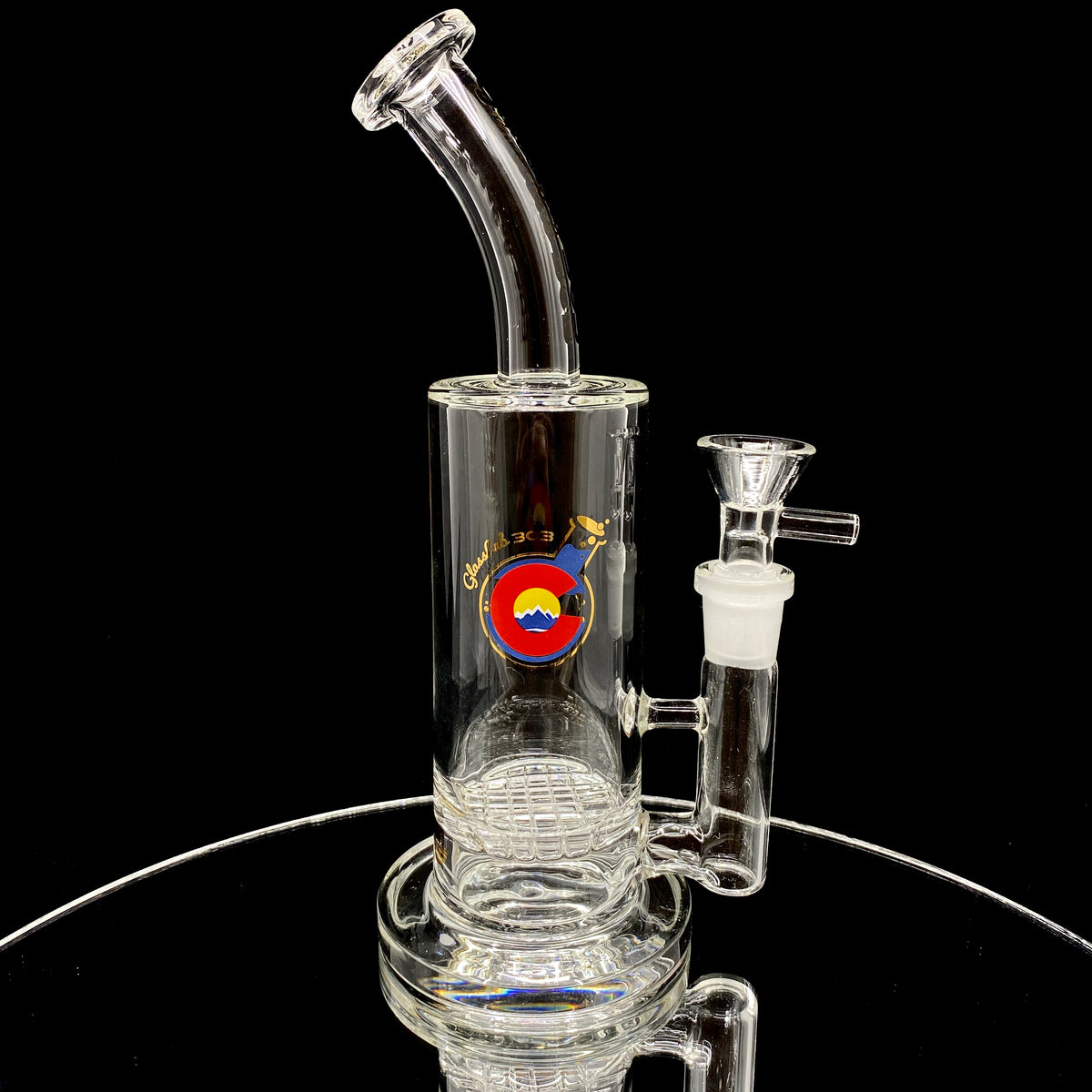 GlassLab 303 Gridded Disk Banger Hanger