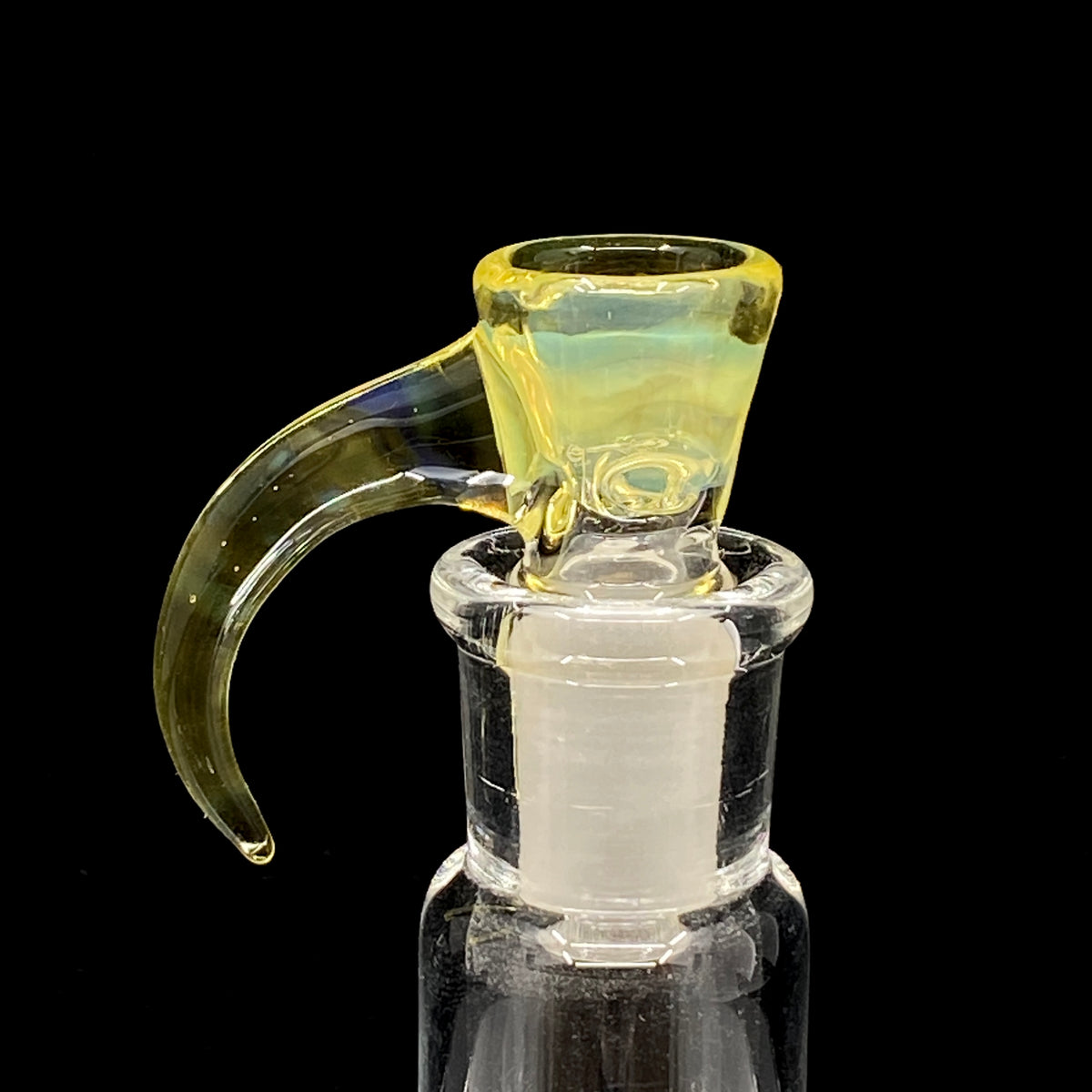 DC Glass Arts Horn Handle 14mm 3-Hole Slide