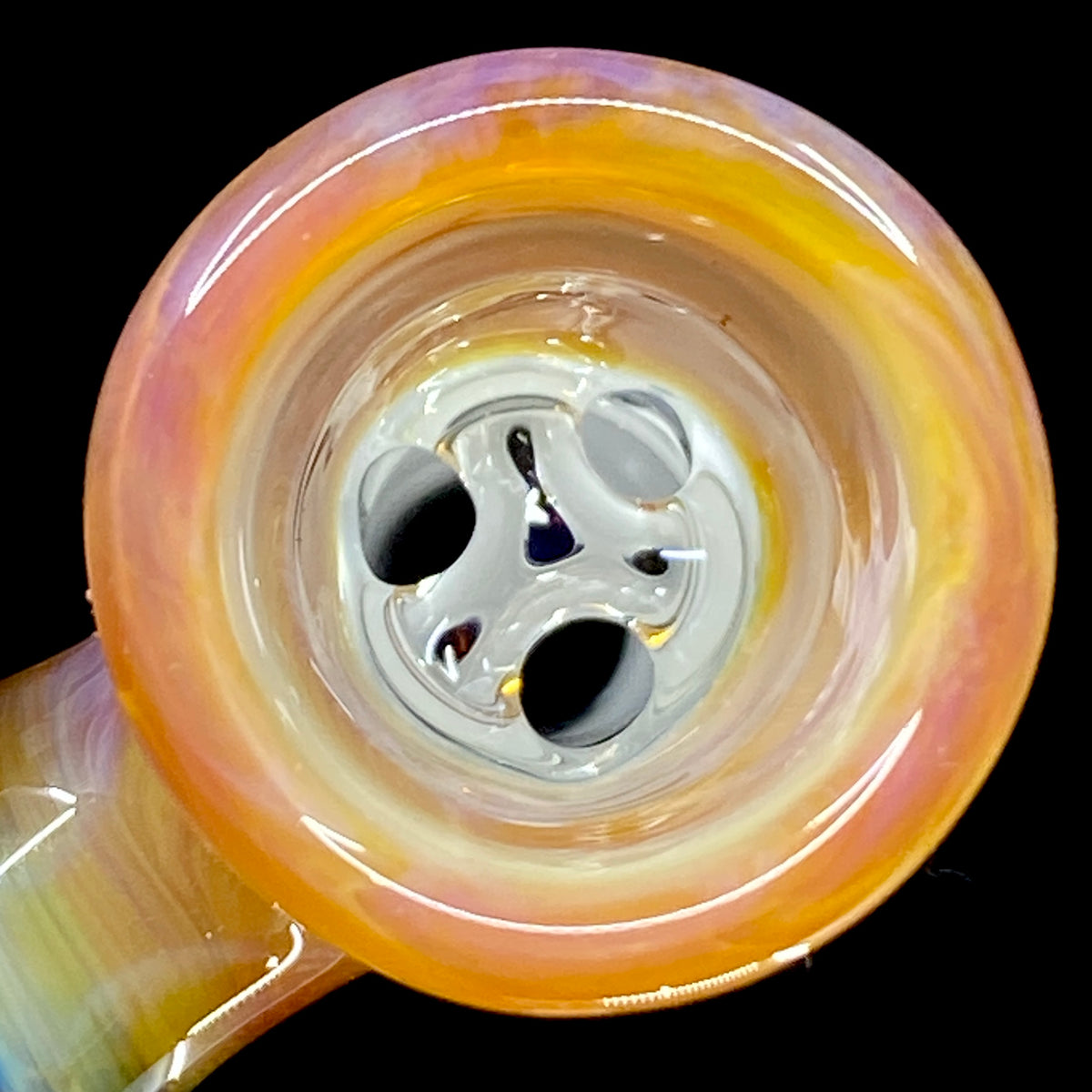 DC Glass Arts Cone Handle 14mm 3-Hole Slide