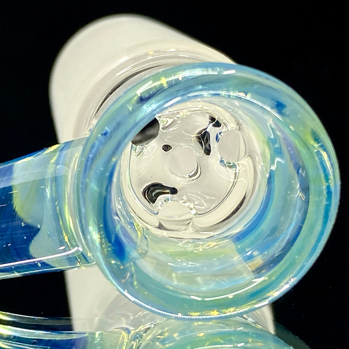 DC Glass Arts Horn Handle 18mm 4-Hole Slide