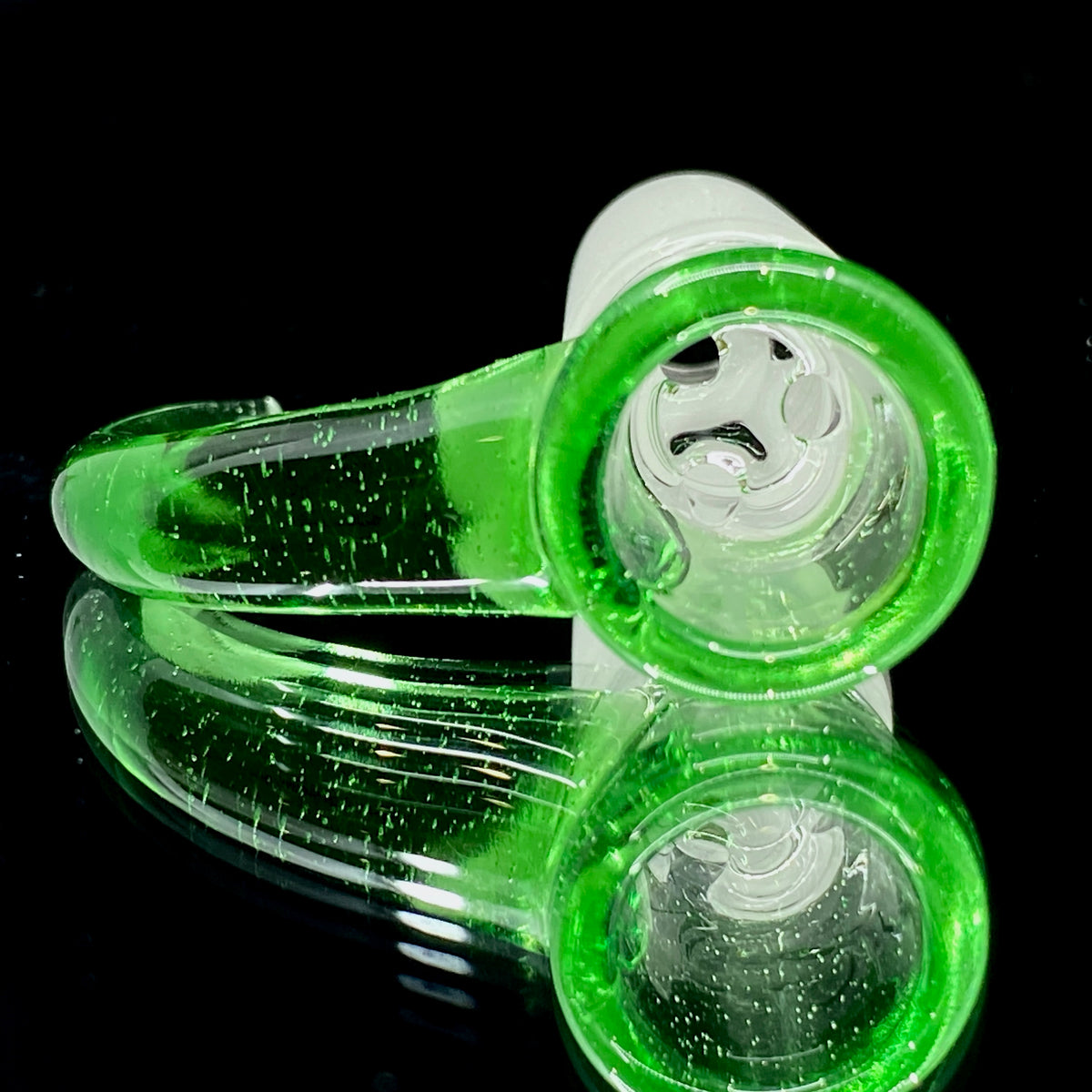 DC Glass Arts Horn Handle 14mm 3-Hole Slide