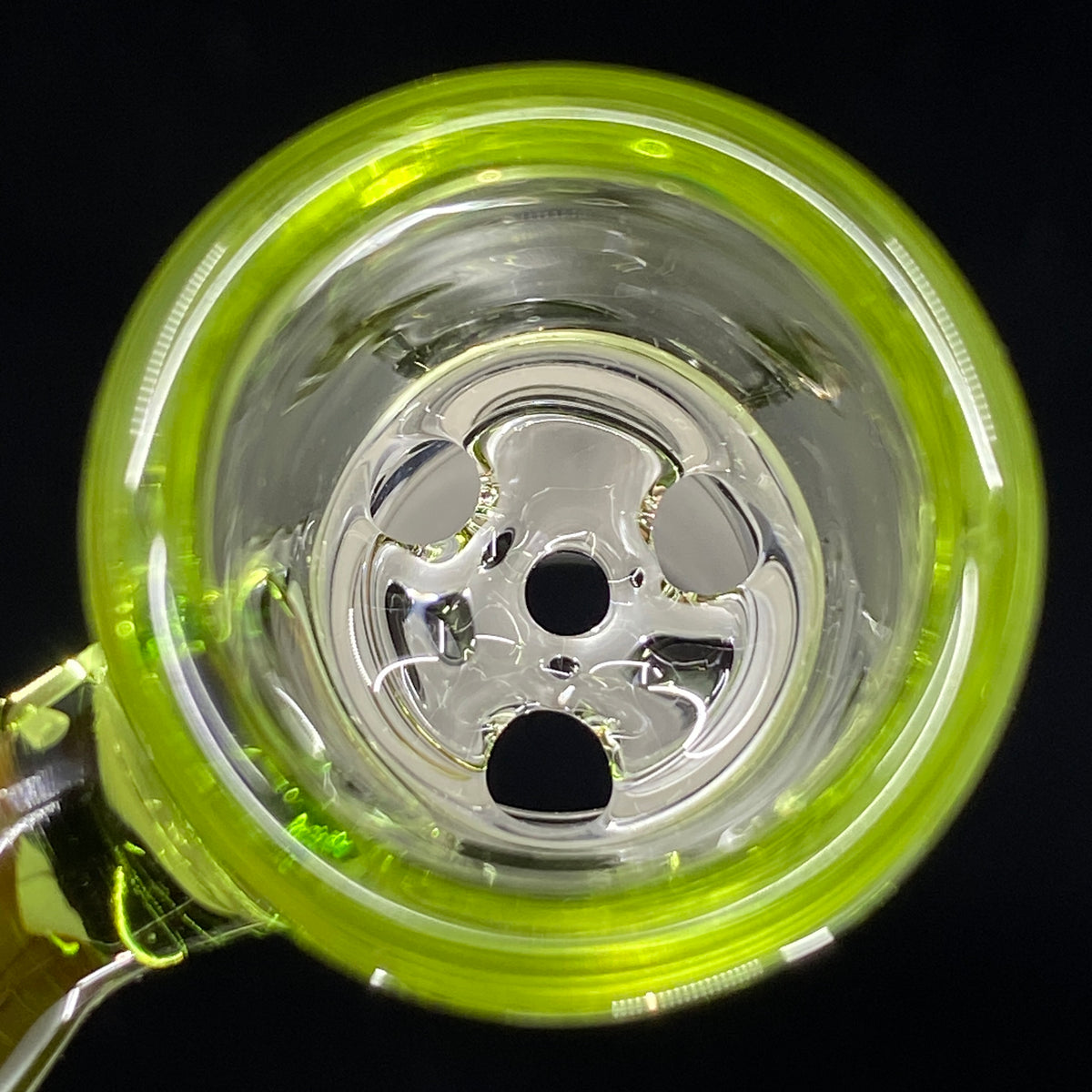 DC Glass Arts Cone Handle 18mm 4-Hole Slide