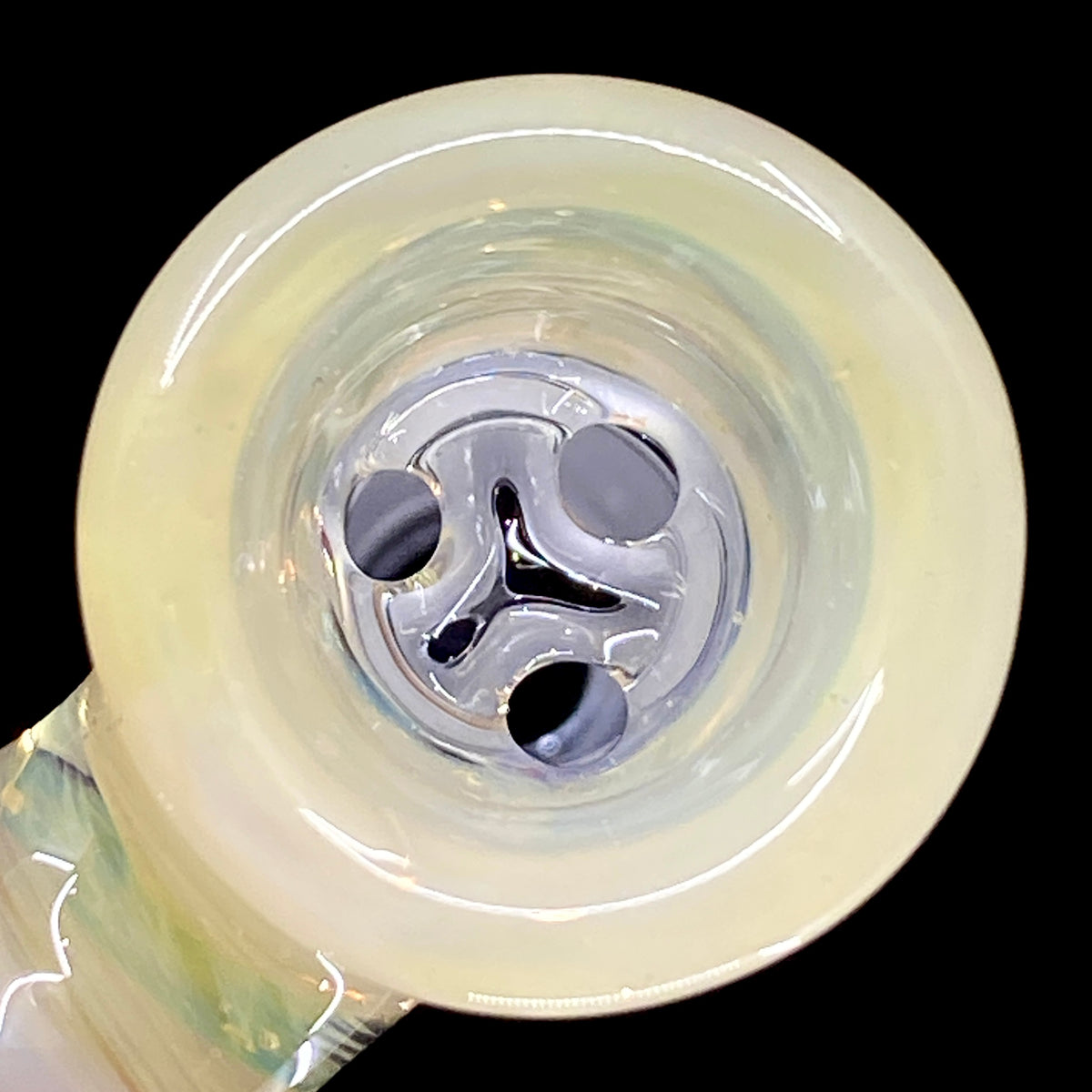 DC Glass Arts Cone Handle 14mm 3-Hole Slide