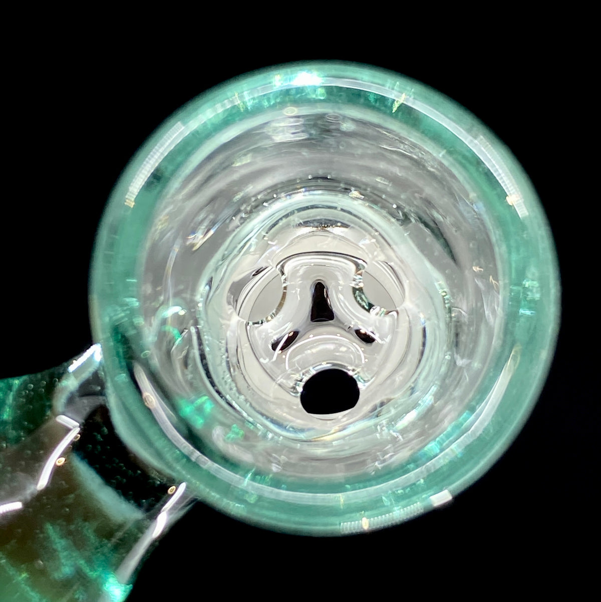 DC Glass Arts Cone Handle 14mm 3-Hole Slide