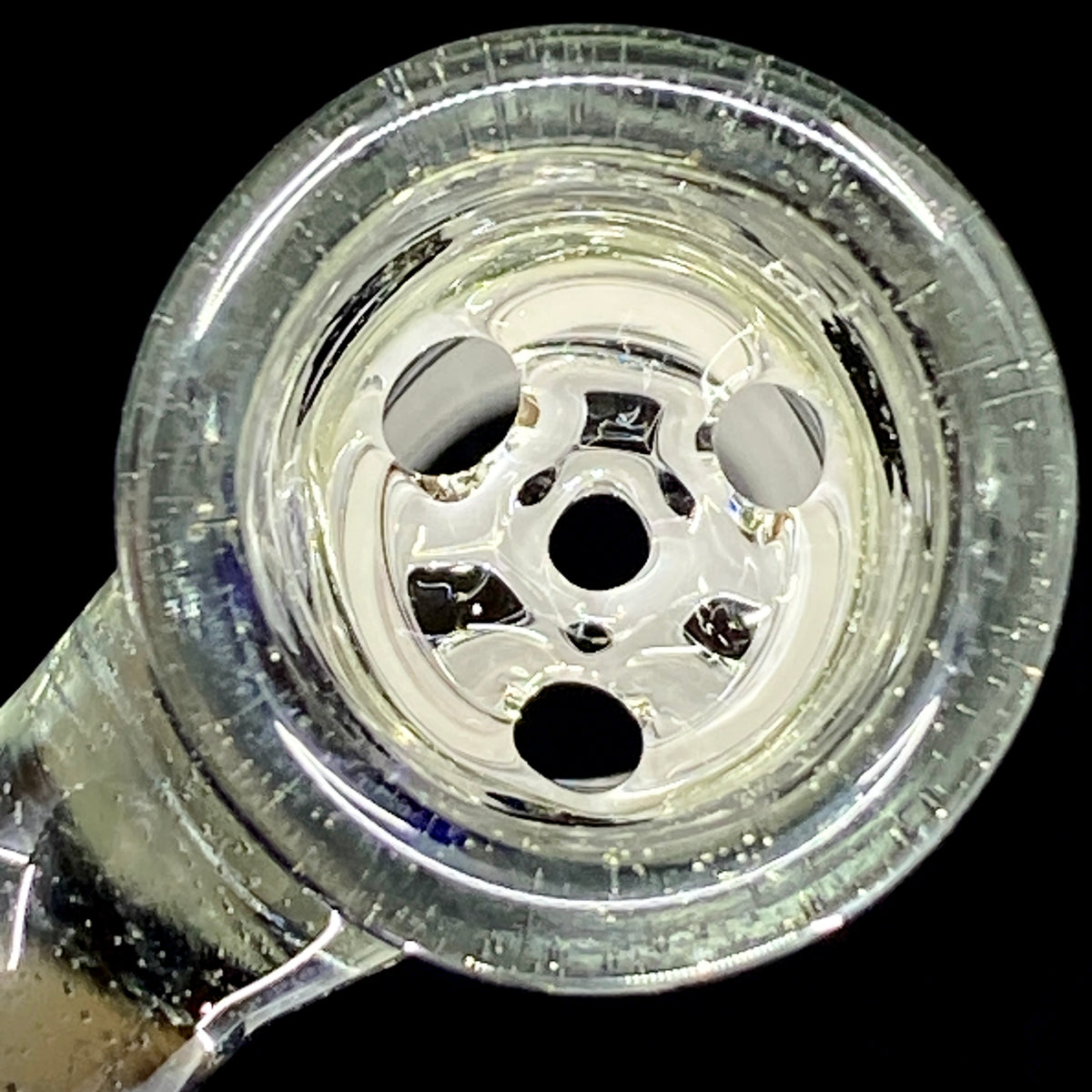 DC Glass Arts Cone Handle 18mm 4-Hole Slide