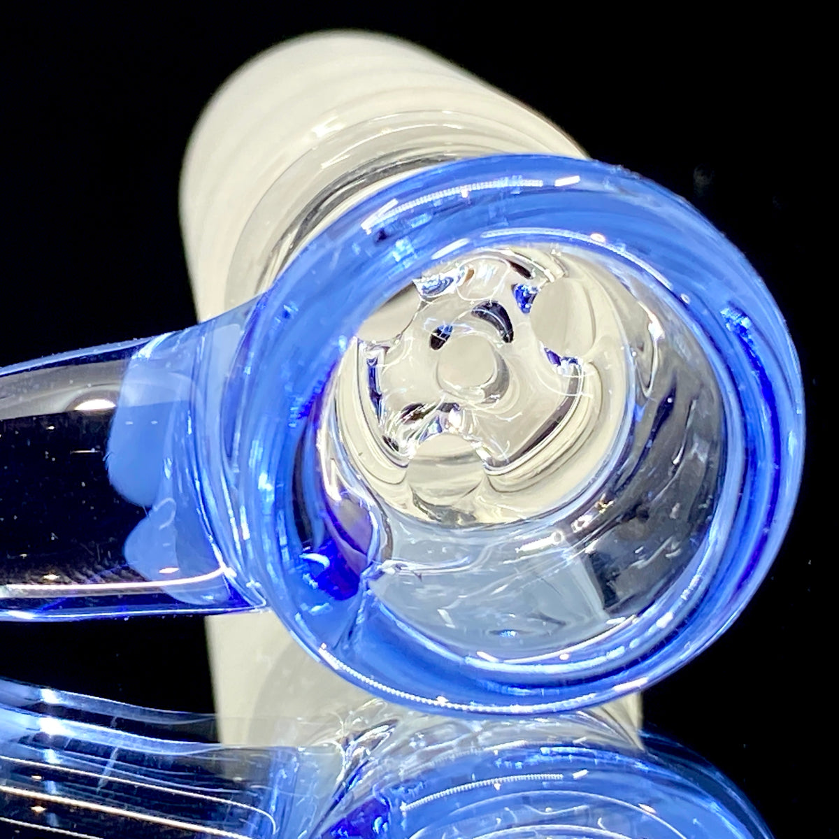 DC Glass Arts Horn Handle 18mm 4-Hole Slide