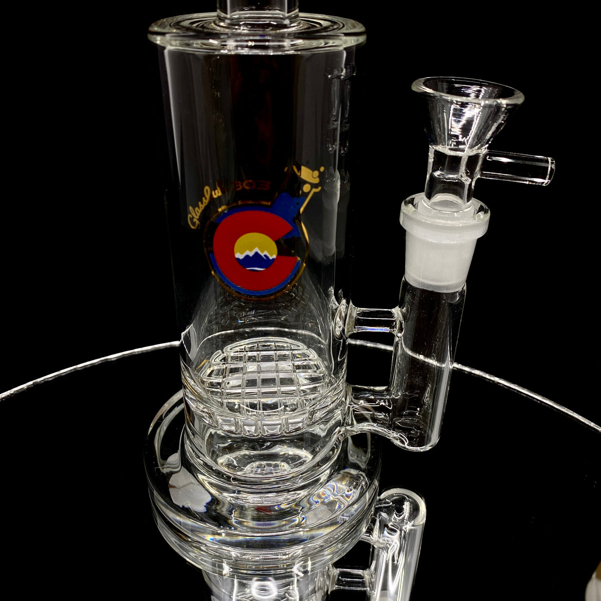 GlassLab 303 Gridded Disk Banger Hanger