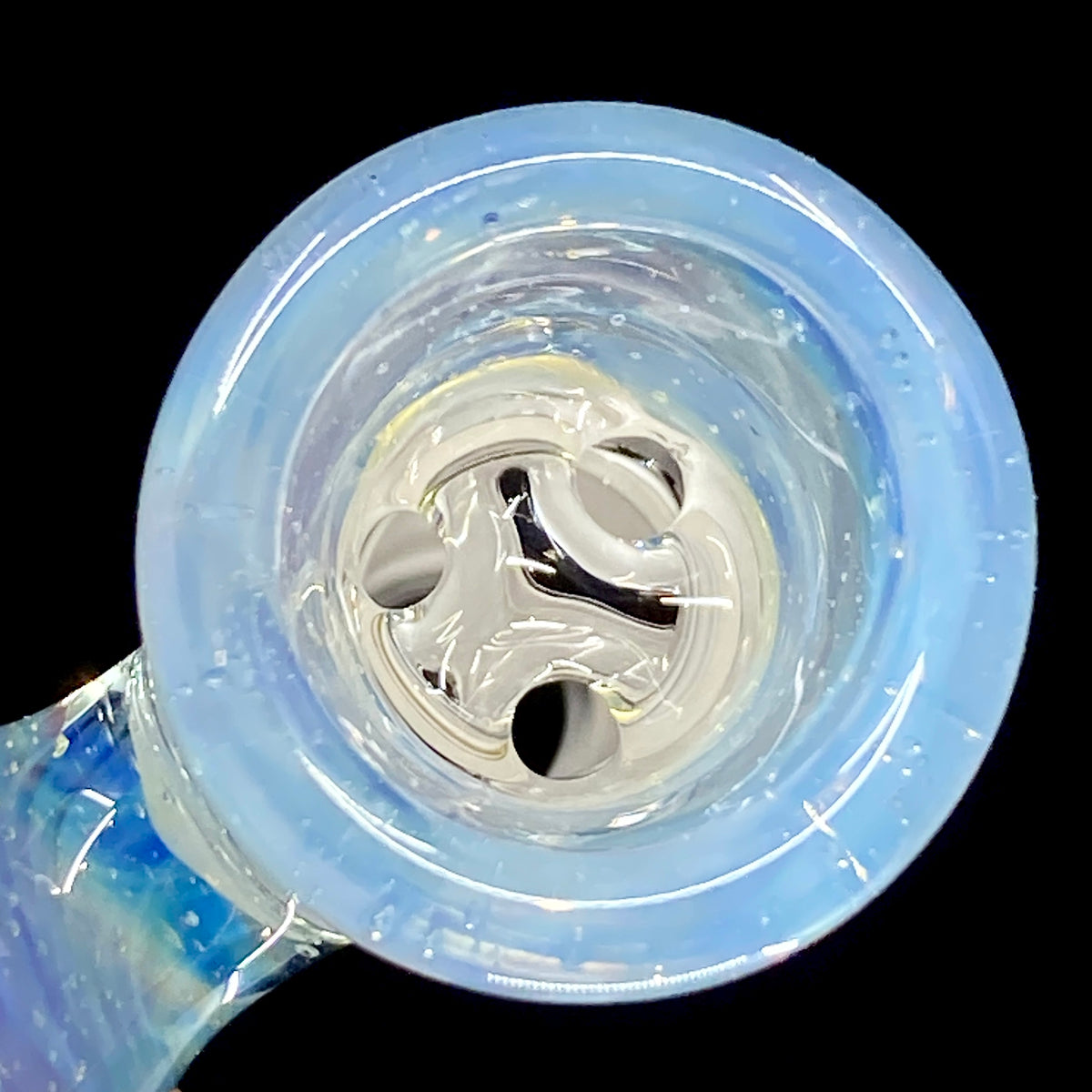 DC Glass Arts Cone Handle 14mm 3-Hole Slide