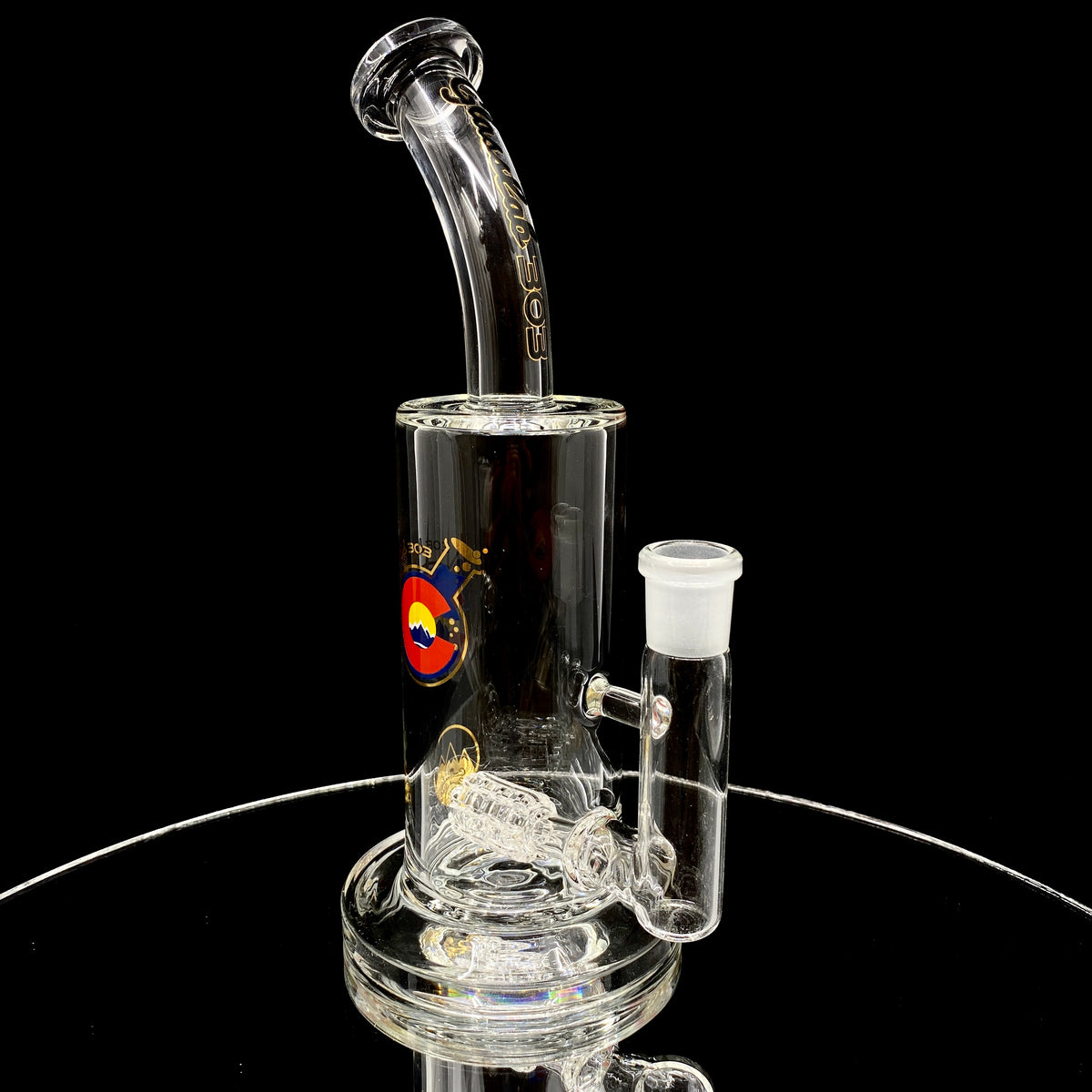 GlassLab 303 Gridded Barrel Inline Banger Hanger