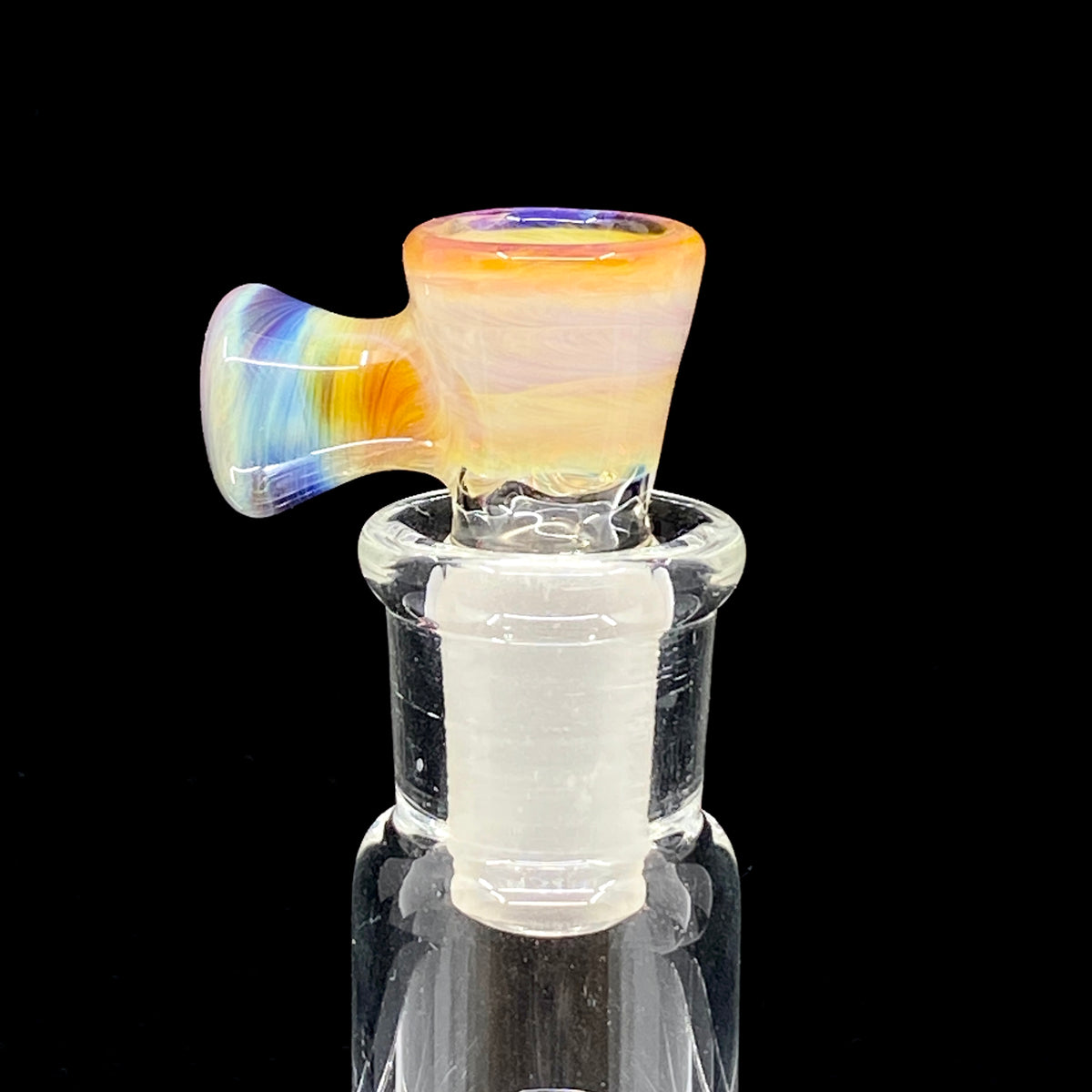 DC Glass Arts Cone Handle 14mm 3-Hole Slide