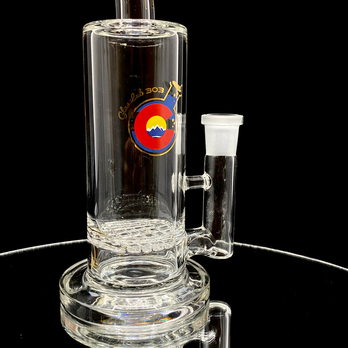 GlassLab 303 Gridded Disk Banger Hanger