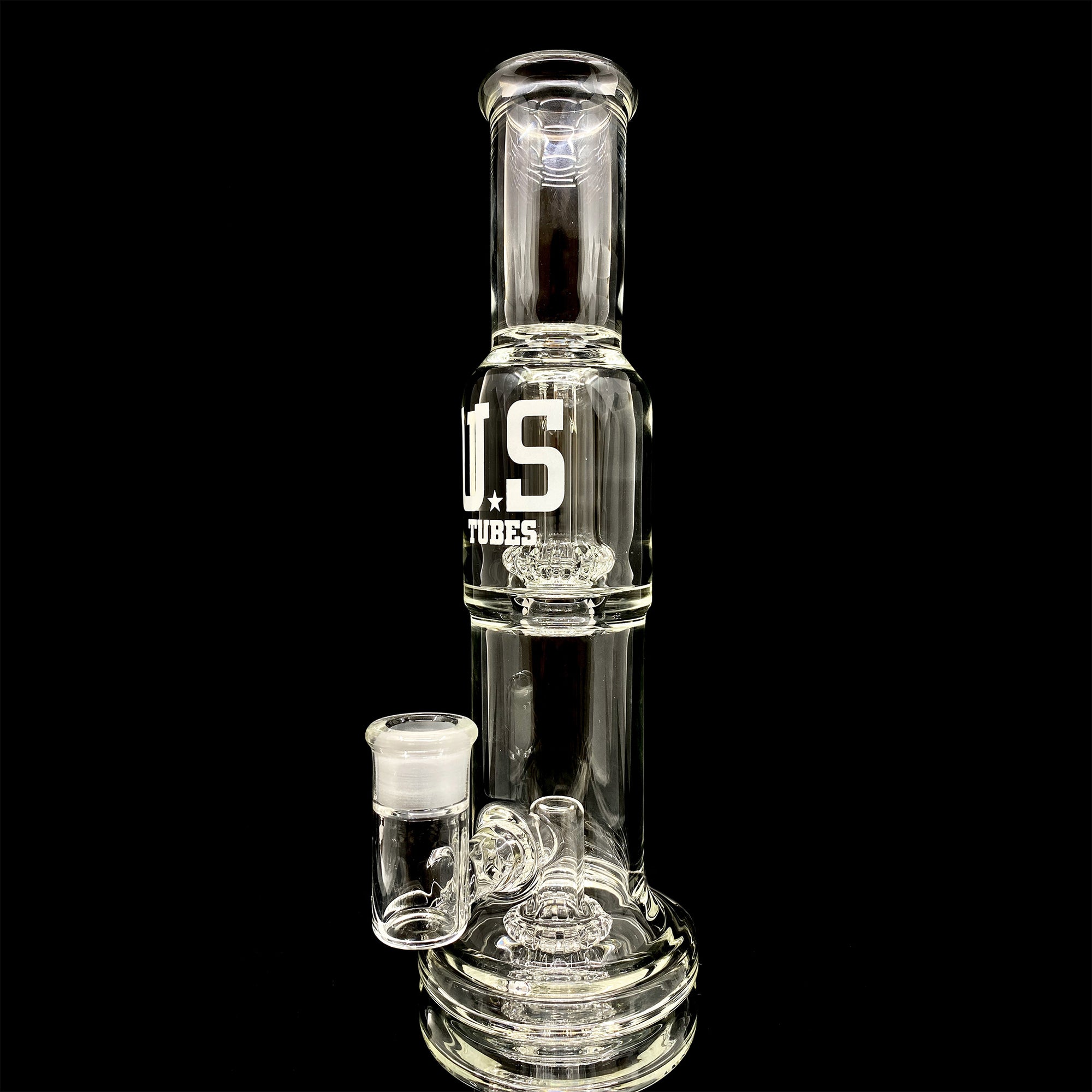 US Tubes Simple Hybrid Fixed with Dome Perc 65, 12 Inch, 19mm