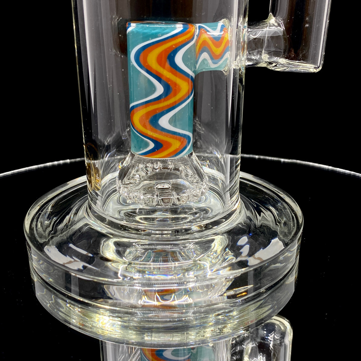 GlassLab 303 Straight Fixed with Patterned Circ to Circ Percolator