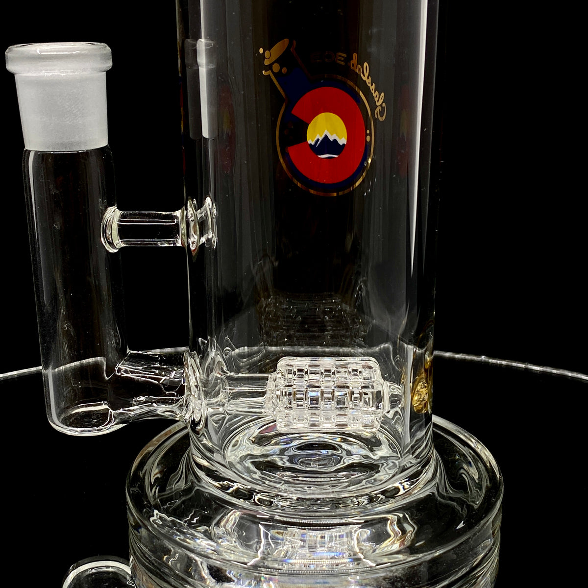 GlassLab 303 Gridded Barrel Inline Banger Hanger