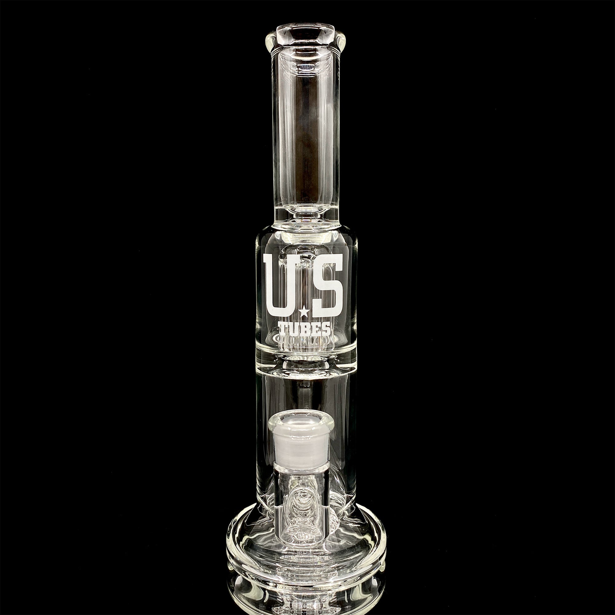 US Tubes Simple Hybrid Fixed with 6 Arm Tree Perc 65, 12 Inch, 19mm