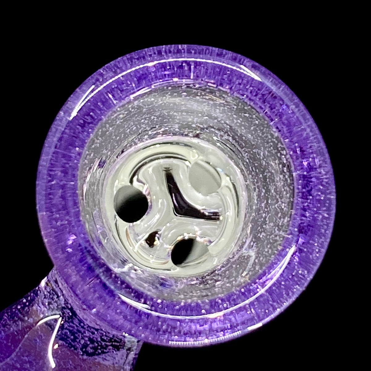 DC Glass Arts Cone Handle 14mm 3-Hole Slide