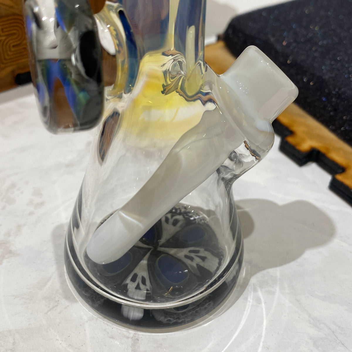 Crunklestein 10mm Tiny Tube with Laser Engraved Wooden Case