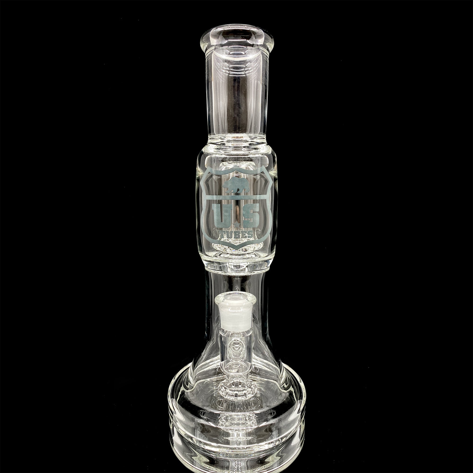 US Tubes Simple Hybrid Fixed with Dome Perc 55, 12 Inch, 14mm