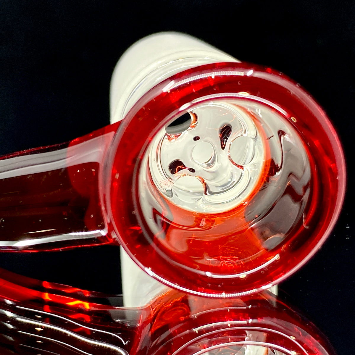 DC Glass Arts Horn Handle 18mm 4-Hole Slide