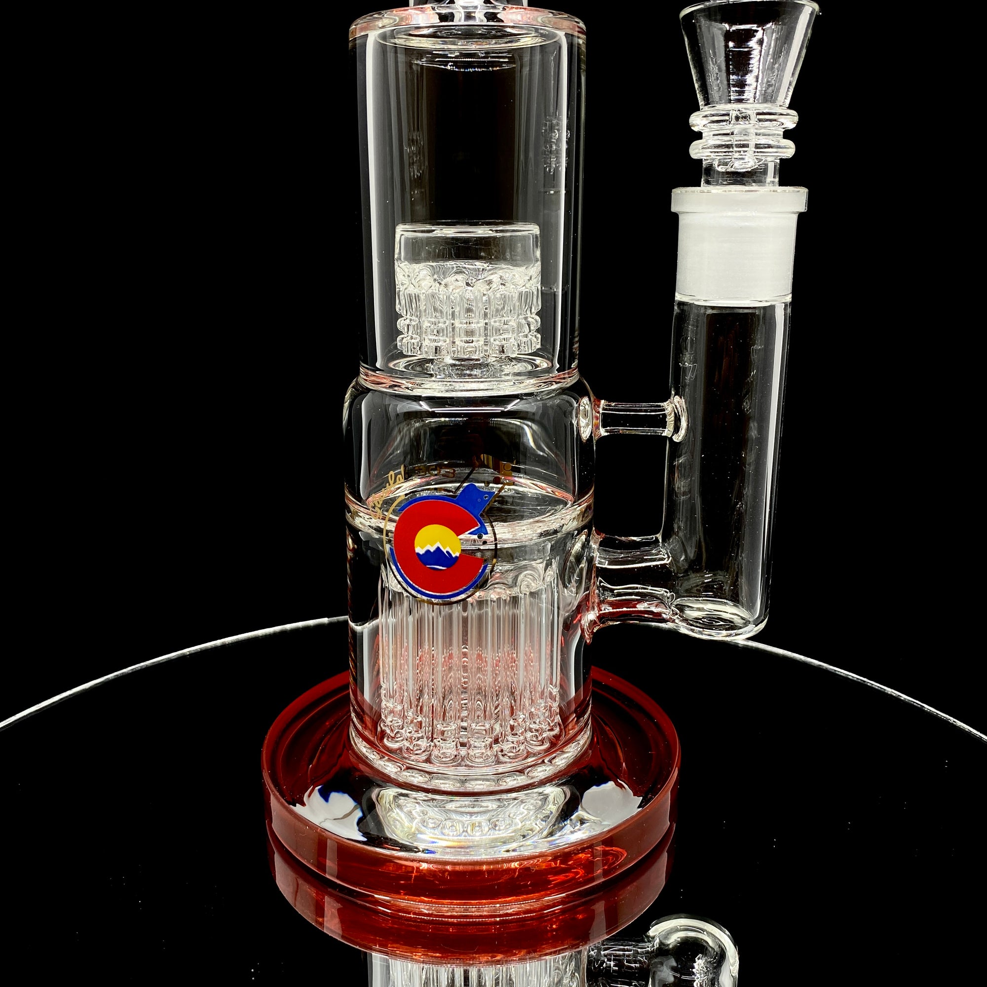 GlassLab 303 Straight with Bent Neck 16 Arm to 12 Arm Perc