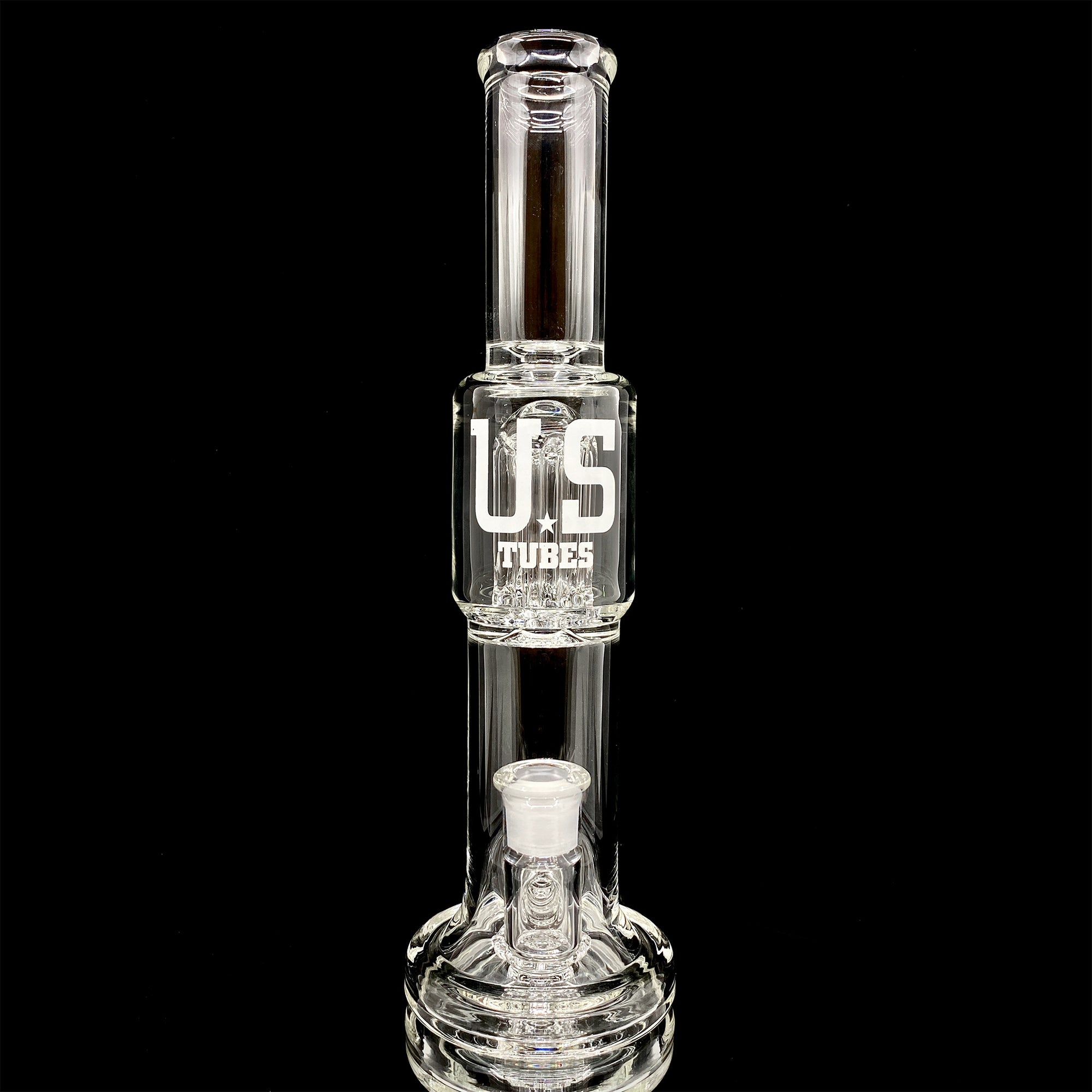 US Tubes Simple Hybrid Fixed with 6 Arm Tree Perc 55, 12 Inch, 14mm